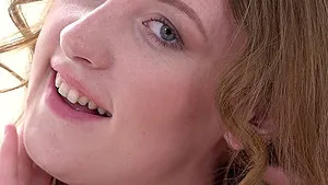 Homemade amateur video of Emma Fantasy playing with fingers