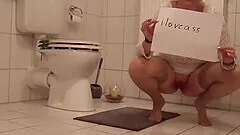 Auf den Boden gepisst German Dirtytalk I love ass