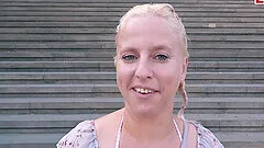 German ugly blonde teen public pick up EroCom Date fuck