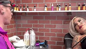 Tattoos and fucking with Evilyn Ink