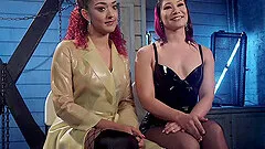 Daisy Ducati uses a vibrator during the lesbian fuck for the best cum ever