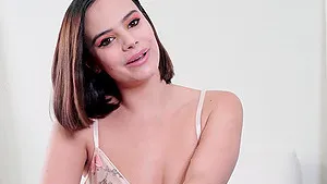 Sweet Kuleana sucking a dick & receiving a facial from her BF