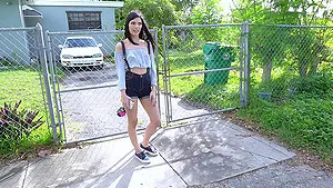 Small tits amateur Sadie Blake moans while getting penetrated