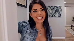 Rough doggy style after many poses is amazing with horny Alina Belle