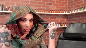 Sully Savage gets a new UV face tattoo