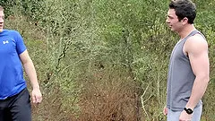 After workout hot Bridger Watts enjoys gay sex in all possible ways