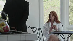 In this sex story horny dude is a voayer and Lacy Lennon getting fucked