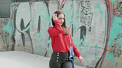 Outside wild fuck with a stranger is all that Lucia Nieto wants