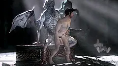 Naughty human gets transformed into a vampire after having sex with one