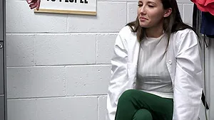 Rough fucking in the office with a cumshot ending - Maya Woulfe