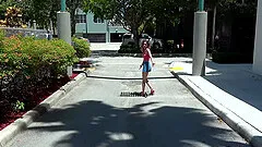 Amazing sex finish with a facial and that was Addee Kate's wish