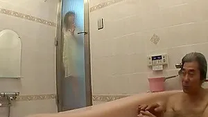 Homemade video with an older dude fucking slutty Ai Komori