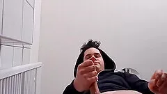 Toby the German Boy gets an orgasm - teen hoodie