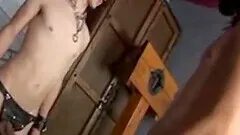 Private slave gets punished and bound in the basement