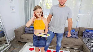 Hardcore fucking with flexible room-mate Dakota Burns with a facial