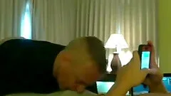 Daddy blows straight hot gay and swallows cum