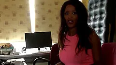After she used her vibrator amazing Kiki Minaj is ready for hard fuck