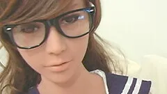 I Caught My Doll Girlfriend Watching Porn!