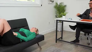 Smooth pussy and ass fucking ends with a facial for Adira Allure