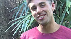 Handsome Punk Sucks An Uncut Cock For Money