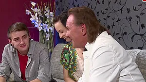 German teen couple make casting