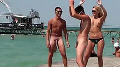 Naked guys at beach the muscle outdoor beach