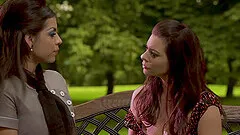 Adorable Isis Love and her friend share long dick for the best orgasm