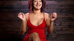 Horny dude please Daisy Ducati's pussy with a sex toy while she is tied