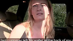 Outside wild fuck with a stranger is all that hot blonde Diana wants
