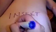 Jeremiah is a dirty cock sucker and is made to strip, stroke naked outside on his patio