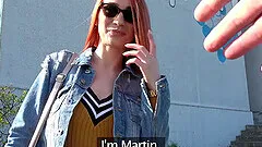 Outdoor wild fuck with a stranger is all that horny Luna Melba wants