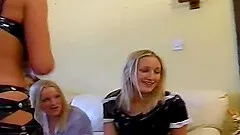 Six British babes try out sex toys in assholes