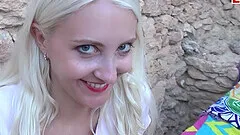 german skinny blonde teen outdoor pov sextape small tits