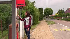 Outside sex and blowjob in the nature are the fantasies of Nikki Waine