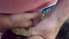 Rob and Nigel Cock Docking in the woods