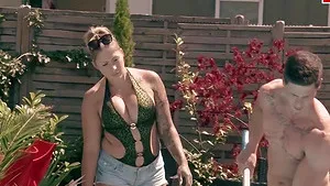 German big tits tattoo model fuck