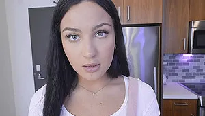 Bubble butt model Mila Monet teases with her asshole while riding