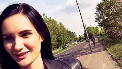 german babe public pick up