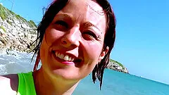 Outside fuck with a stranger is a new experience for horny mature