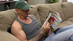 Amazingly beautiful fit brunette wife caught her husband cheating so she had to get her revenge