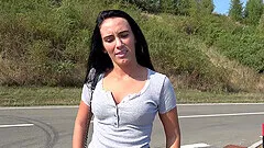 Outdoor wild sex is all that Katie Dee needs for the perfect Monday