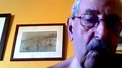 Horny grandpa stroke a homemade porn video!