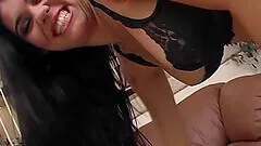 After pleasing with a sex toy Olivia O' Lovely decides to fuck with a dude