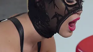 Smoking hot Lady Dee sharing some sex toys with her hot friends