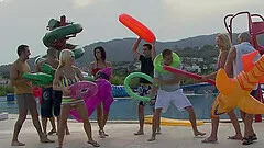 sexy blonde enjoys rough sex with a stranger during her vacation