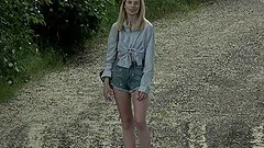 a blowjob and sex by the car is something that Milena Devi adores