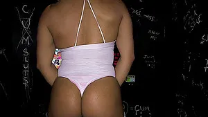 Smoking hot Becca Diamond loves sucking a cock in the glory hole