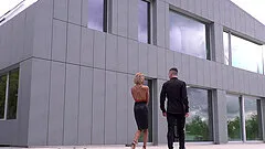 Veronica Leal enjoys double penetration with her friends before a facial