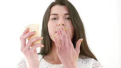 Ariana Shaine adores when her friend cum on her butt after hard sex