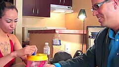 relaxing chit chat turns to rough sex with stunning girl Zarah